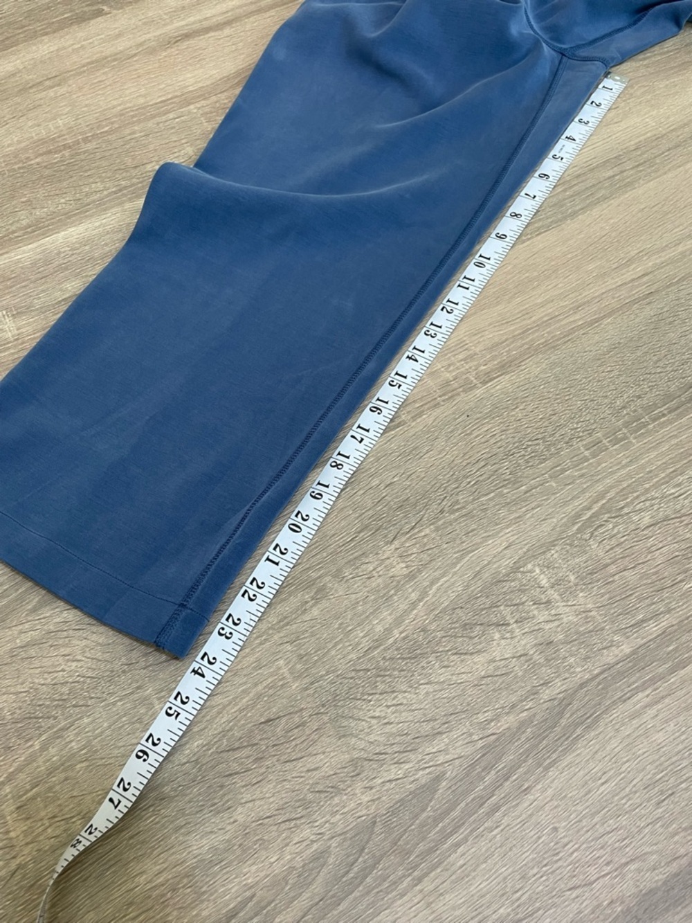 Lululemon Softstreme High-Rise Straight-Leg Cropped Pant Blue Size 8 - Picture 8 of 8